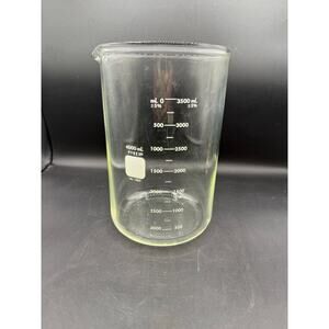 Pyrex® Griffin Beaker, 4000 mL – Heavy Duty Graduated Laboratory Glass